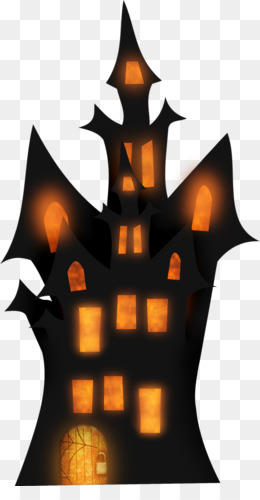 Jack O Lanterna Fundo Png Imagem Png Casa Assombrada Halloween Clip