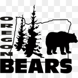 Oregon Ursos fundo png imagem png Grizzly bear Lona impressão de