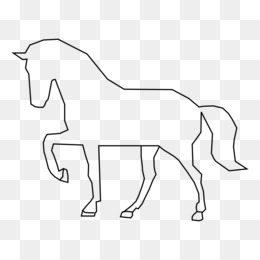 Desenho de cavalo andando Tennessee, contorno de animais, cavalo, branco  png