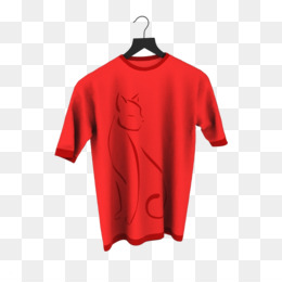 T-shirt manga gola camisola vermelha, t-shirt, casacos, medidor png