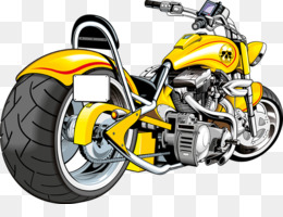 Vector De Moto PNG , Locomotiva, Amarelo, Desenho De Moto Imagem