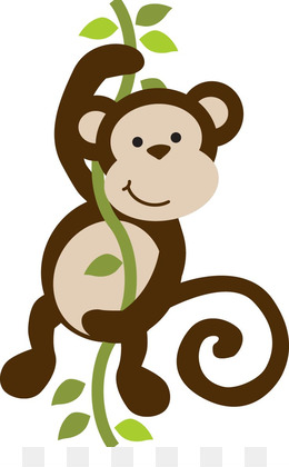 Desenho Animado Animal Macaco Png Fundo Transparente
