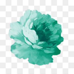 Turquesa fundo png & imagem png - Aquarela Flores pintura a Aquarela - turquesa  png transparente grátis