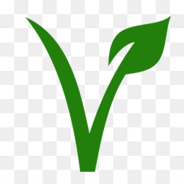 Logo de ilustração vetorial de planeta vegetariano vegan de