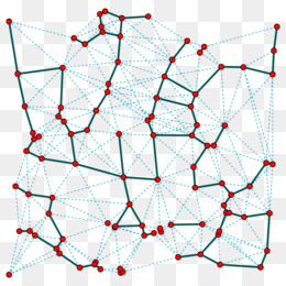 Triangulação de Delaunay restrita algoritmo de Ruppert, malha geométrica,  png