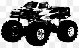 Monster Truck unicórnio livro para colorir. Carro animal em rodas grandes.  v imagem vetorial de MaryValery© 329348960