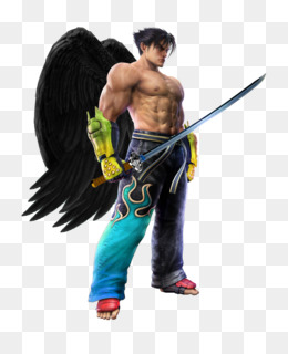 Devil Jin TTT2 modificado Personagem masculino pequeno com asas, png