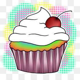 Album - Desenhos Pintados Cupcake Desenho - (613x800) Png Clipart Download