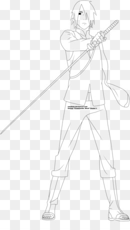 Sasuke Uchiha Desenho Naruto Uzumaki Sketch, naruto, ângulo, branco png