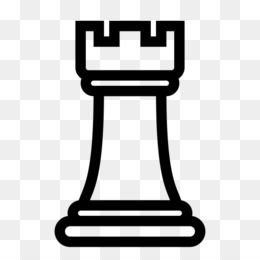 White Rook Png Clip Art - Torre Jogo De Xadrez - Free Transparent