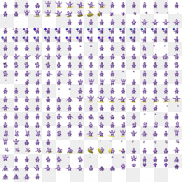 Sprite Sheet fundo png imagem png Sprites de 8 bits Animação Sonhos