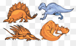 Extincao Fundo Png Imagem Png Triceratops Tiranossauro Spinosaurus Dinossauros Pack Do Final Do Cretaceo Dinossauro Png Transparente Gratis