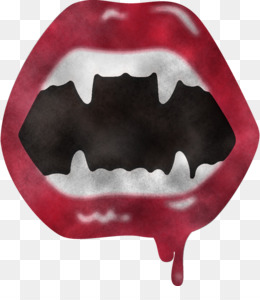 Dentes De Vampiro Lábios Vermelhos Desenhos Animados PNG , Eu