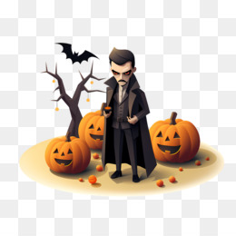 Arte Gráfica Assustadora do Halloween PNG transparente - StickPNG