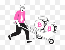 Homem Empurrando O Carrinho De M O Fundo Png Imagem Png Bitcoin