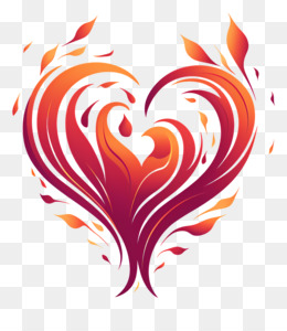 delinear o ícone de coração ardente. silhueta de coração com fogo,  pictograma de amor ardente em 2023